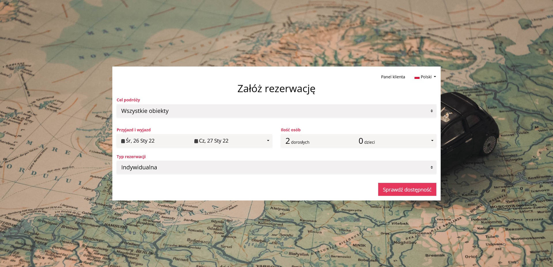 PlazaWEB Booking Engine - system rezerwacyjny online